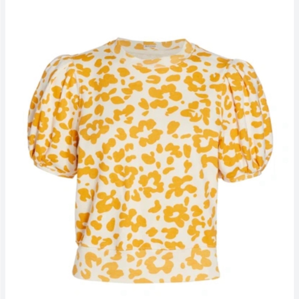 MOTHER "The Short-Sleeve Curve Ball" top